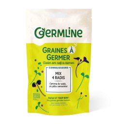 Mix 4 tipuri de ridichi pentru germinat bio 100g Germline