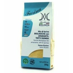 Mix de fainuri cu amarant, teff si quinoa bio 250g Marchesato