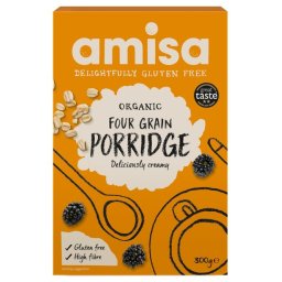 Porridge din 4 cereale bio 300g Amisa