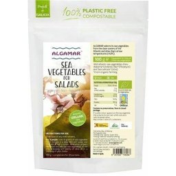 Mix de alge pentru salata bio 100g Algamar