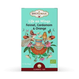 Ceai elements - life on wings - fenicul, cardamom si portocala bio 16dz x 2g 32g Shotimaa