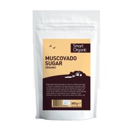 Zahar brun muscovado bio 300g Smart Organic