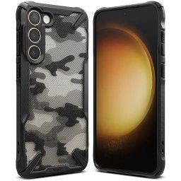 Husa Ringke fusion Samsung Galaxy S23 camo negru