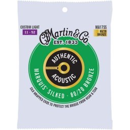Martin and Co MA175S Authentic Acoustic Silked Custom Light 11-52