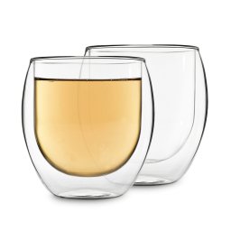 Feelino Ceașcă, Dublu strat, Sticlă borosilicată de înaltă calitate, 2 x 410 ml, Uni (41021119TB)