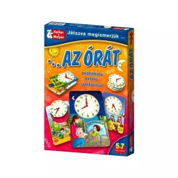 Prin joc, cunoaștem ceasul - joc educativ în lb. maghiară