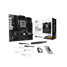 Placa de baza B850 Steel Legend, WiFi, AM5, ATX, HDMI, DDR5, Alb