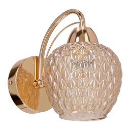 Lampă de perete TOBIAS 1xE27/40W/230V roz-auriu
