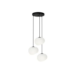 Lustră pe cablu STONES 3xE27/40W/230V