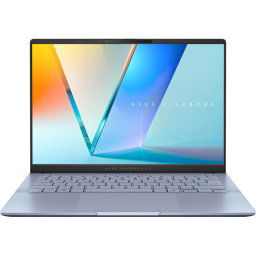 Laptop ASUS Vivobook S 14 OLED S5406SA-QD106X, 14" WUXGA, Intel® Core™ Ultra 7 256V, 16GB RAM, SSD 1TB, Intel Arc 140V, Windows 11 Pro, Mist Blue