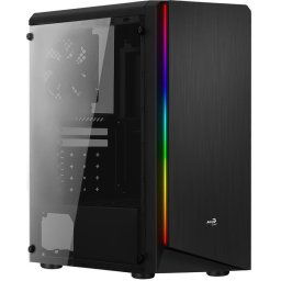Carcasa Carcasa ATX Aerocool RIFT RGB USB 3.0 - 1x120mm BLACK FAN