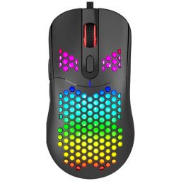 Mouse G925 – Mouse gaming, USB, optic 3200 DPI, 6 butoane + scroll, iluminare LED, negru