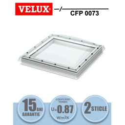 Fereastra pentru acoperis terasa VELUX CFP 0073 - Fereastra terasa fixa, 2 sticle