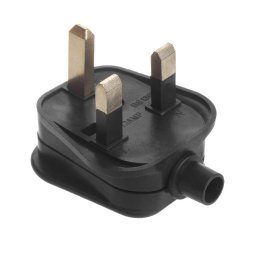 Fișă pentru cablu Maclean, 13A, 230V, Marea Britanie, 3 pini, negru, MCE193