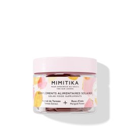Mimitika, Solar Food, Extrait De Tomate & Rose D'Inde, Sun Protection, Day, Supplements, 25 g