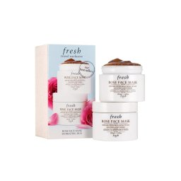 Set Duo Fresh Rose Soothing & Toning Cream Mask For Face 2 pcs