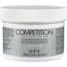 Opi, Competition, Acrylic Nail Powder, Opaque White, 200 g