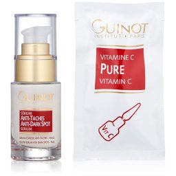 Set Guinot: Anti-Taches, Anti-Dark Spots, Serum, For Face, 23.5 ml + Pure, Vitamin C, Serum, For Face, 1.5 ml