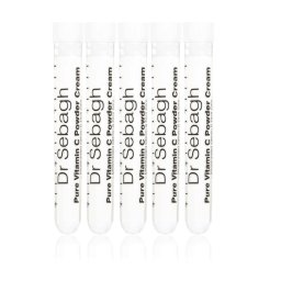 Set Dr Sebagh Pure Vitamin C Powder Cream Revitalising Cream For Face 5 pcs