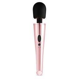 Rosy Gold Wand - vibrator masaj reîncărcabil (auriu roz)