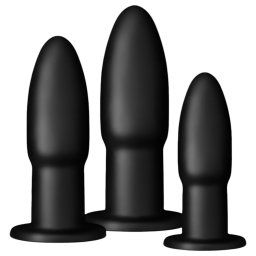 BUTTR Cluster Bombs - set antrenament anal (negru)