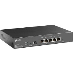 Router TP-Link TL-ER7206, Standarde si protocoale: IEEE 802.3, 802.3u, 802.3ab, interfata: 1x Fixed Gigabit SFP WAN Port, 1x Fixed Gigabit RJ45 WAN Port, 2x Fixed Gigabit RJ45 LAN Ports, 2x Changeable Gigabit RJ45 WAN/LAN Ports, flash: SPI 4MB + NAND 128