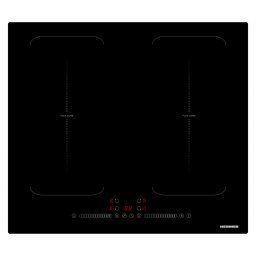 Plita incorporabila Heinner HBHI-M4ZB2FXTC, Inductie, 4 zone de gatit, Booster, Timer, 7400 W, Negru
