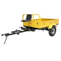 ProGARDEN Campo RM600C remorca 600kg motocultor, 1 osie, prindere bolt