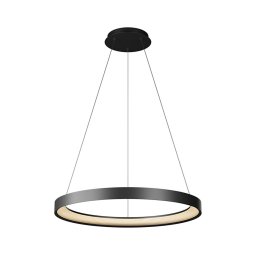 Lustră LED dimabilă pe cablu Top Light ORBIT LED/40W/230V 3000-6500K d. 50 cm negru + telecomandă