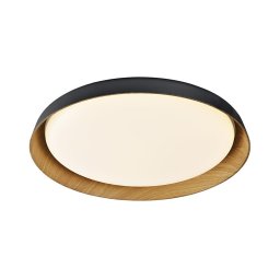 Plafonieră LED dimabilă Top Light SATELLITE LED/48W/230V 3000-6500K negru + telecomandă