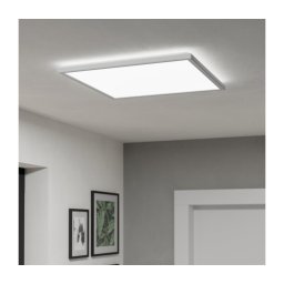 Plafonieră LED de exterior Eglo 901452 ROVITO 17W/230V 50x50 cm IP44 alb