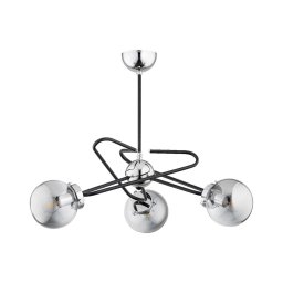 Lustră pe tijă SAGITO 3xE14/10W/230V crom