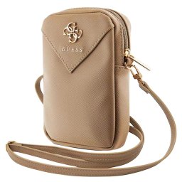 Borseta Borseta Telefon pentru Femei - Guess (GUWBZPGSTEGD) - Light Gold