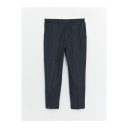 Pantaloni de damă LC Waikiki în carouri cu talie elastică