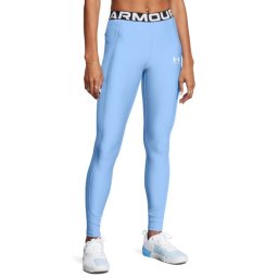 Under Armour Colanți pentru femei HeatGear Rib Legging Blue M