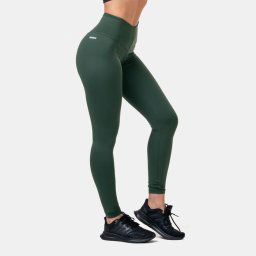 NEBBIA Colanți pentru femei Classic Hero High Waist Green L