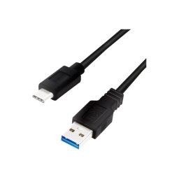 Cablu LogiLink USB 3.2 - USB-C, 3m, negru
