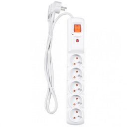 Prelungitor, HSK Data, 1.5 m, 2300 W, 10 A, Alb