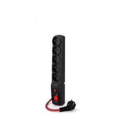 Prelungitor Acar , 5m , 5 prize , Negru