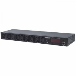 Intellinet 163682 unitati de distributie a energiei electrice (PDU) 8 iesire(i) AC Negru