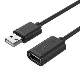 Cablu USB 5 m USB 2.0 USB A Negru UNITEK