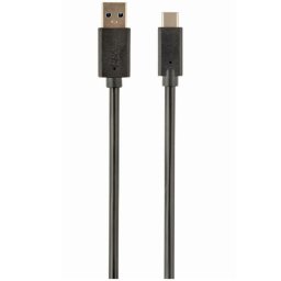 Cablu alimentare si date Gembird, USB 3.0 (T) la USB 3.1 Type-C (T), 36W, 1m, Negru, CCP-USB3-AMCM-1M