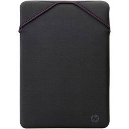 Husa laptop HP 15.6", Reversibila, Mov/Gri