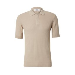 DAN FOX APPAREL Tricou 'Mailo' gri taupe