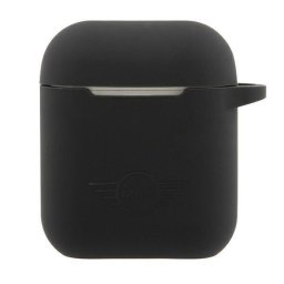 Husa Mini Silicone Collection pentru AirPods, hardcase premium, culoare negru