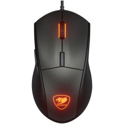 Mouse Minos EX RGB, USB, optic, 6400dpi, 6/1 butoane, Negru