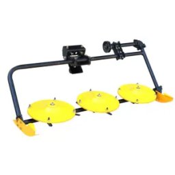ProGARDEN Cositoare frontala rotativa cu 3 discuri pentru minitractoare Campo T18 G2, G2.1, V25.1