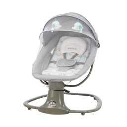 Balansoar electric Khalo pentru copii culoare gri ASALVO