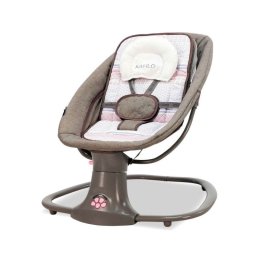 Balansoar electric Khalo pentru copii culoare maro Asalvo