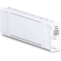 Cartus cerneala original Singlepack UltraChrome Pro 6 Grey T48ME pentru Plotter Epson SureColor SC-P8500D / SC-P6500DE / SC-P6500D / SC-P6500E / SC-P8500DM, capacitate 700ml